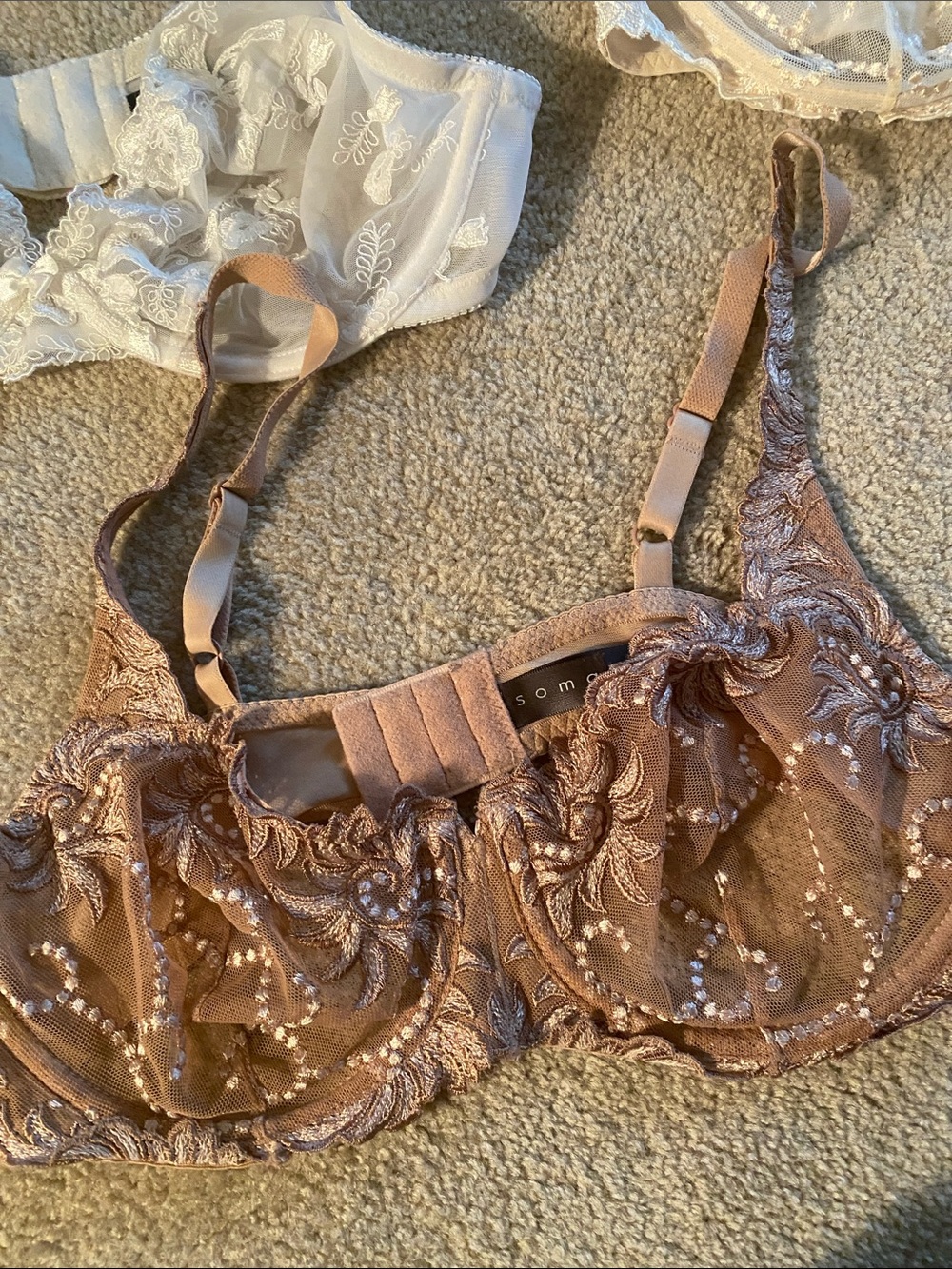 Soma 38C. 3-bra bundle no padding. Underwire - Picture 4 of 8